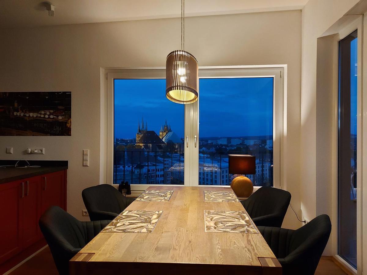 At The Top - Penthouse Ueber Den Daechern Der Stadt Erfurt Exterior photo